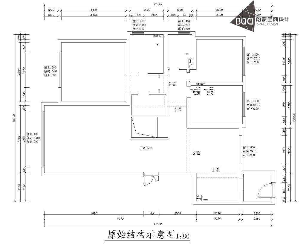 錦尚國際240平米現代風格