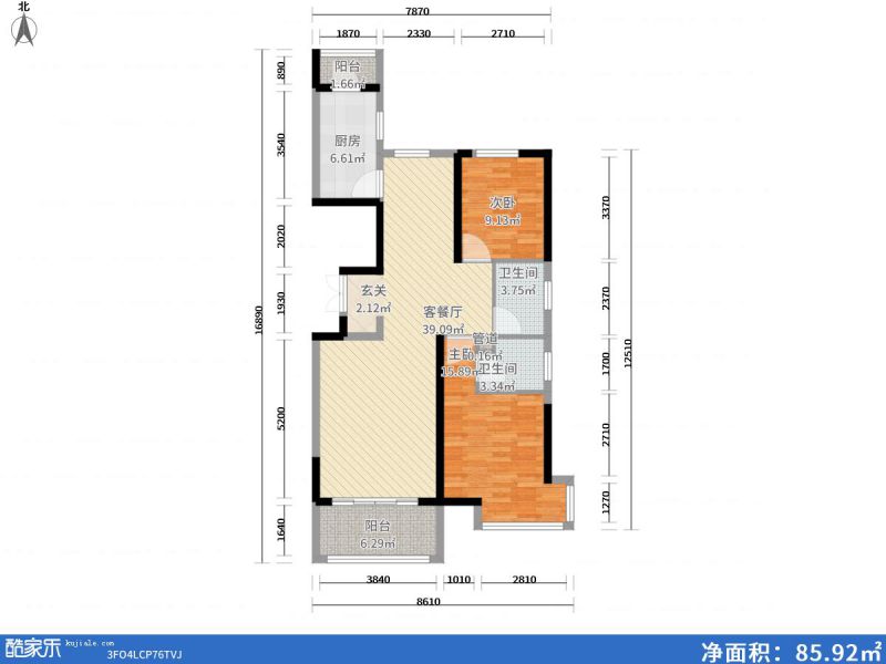 包頭裝修方案包頭萬達廣場123㎡