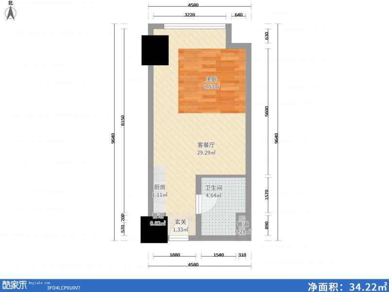 包頭裝修方案包頭萬達廣場50㎡