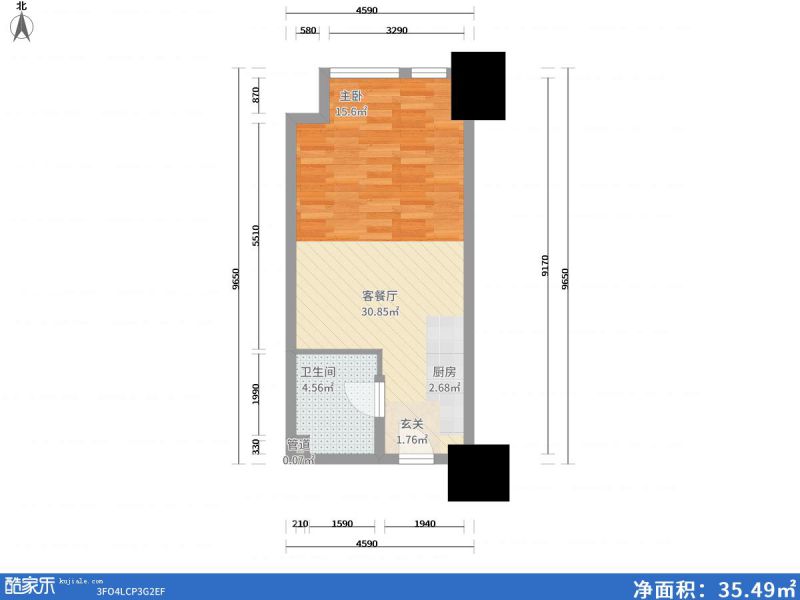 包頭裝修方案包頭萬達廣場50㎡