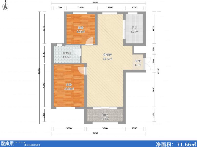 包頭裝修方案包頭萬合廣場101㎡