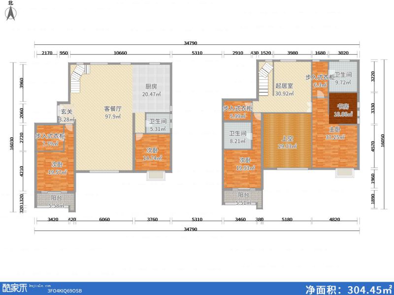 包頭裝修方案包頭茂業天地370㎡